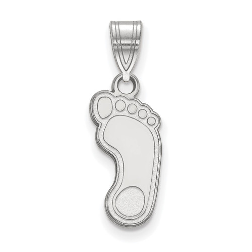 10K White Gold University of North Carolina Medium Pendant by LogoArt (1W044UNC)