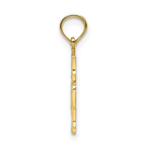 Image of 10k Yellow Gold #1 Mom Pendant