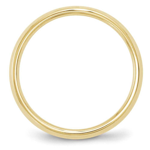 Image of 10K Yellow Gold 2.5mm Knife Edge Comfort Fit Band Ring