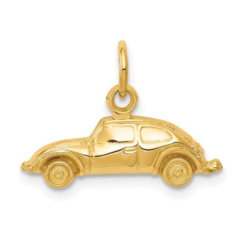 Image of 10K Yellow Gold Car Charm