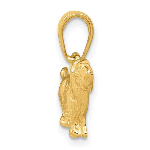 Image of 10k Yellow Gold Cocker Spaniel Dog Pendant