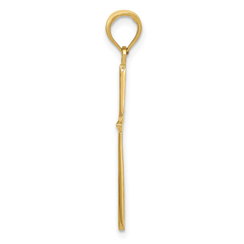Image of 10k Yellow Gold Cross Pendant 10C4237