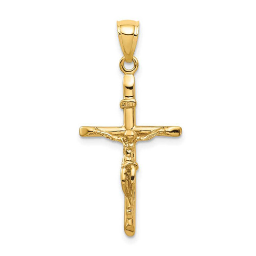 Image of 10k Yellow Gold INRI Crucifix Pendant 10C3895