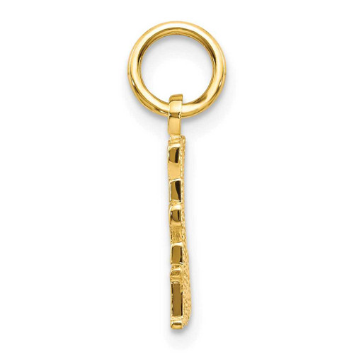 Image of 10K Yellow Gold Live Love Laugh Charm
