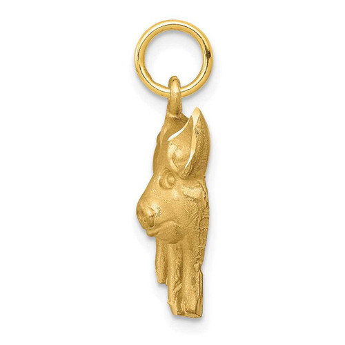 Image of 10K Yellow Gold Pig Charm