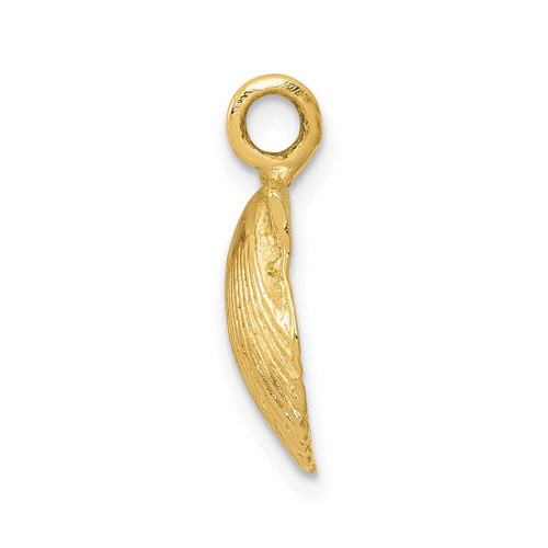 Image of 10K Yellow Gold Seashell Pendant