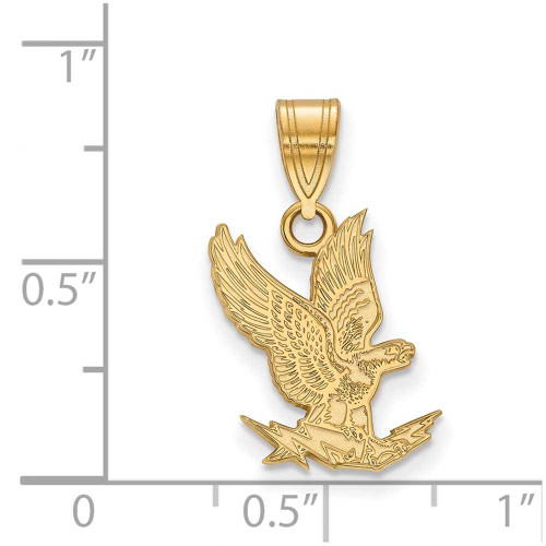 Image of 10K Yellow Gold United States Air Force Academy Medium Pendant LogoArt 1Y019USA