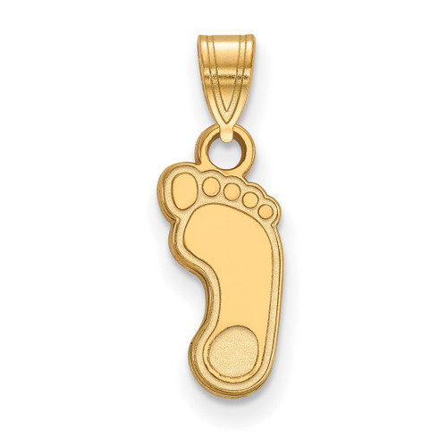10K Yellow Gold University of North Carolina Small Pendant by LogoArt (1Y043UNC)