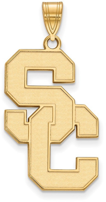 10K Yellow Gold University of Southern California XL Pendant by LogoArt 1Y005USC