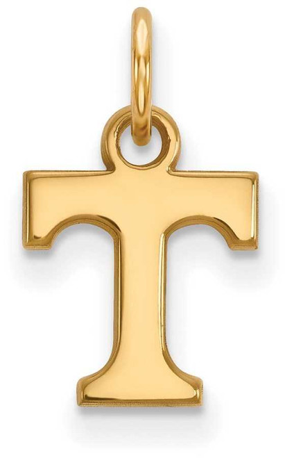 Image of 10K Yellow Gold University of Tennessee X-Small Pendant by LogoArt (1Y001UTN)