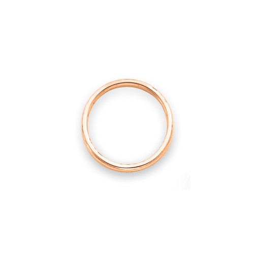 Image of 14K Rose Gold Polished 2mm Band Ring