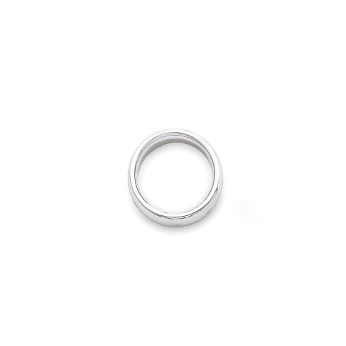 Image of 14K White Gold 3mm Comfort-Fit Band Ring