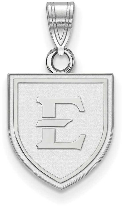Image of 14K White Gold East Tennessee State Small Pendant by LogoArt