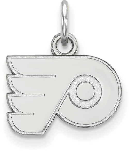 Image of 14K White Gold NHL Philadelphia Flyers X-Small Pendant by LogoArt