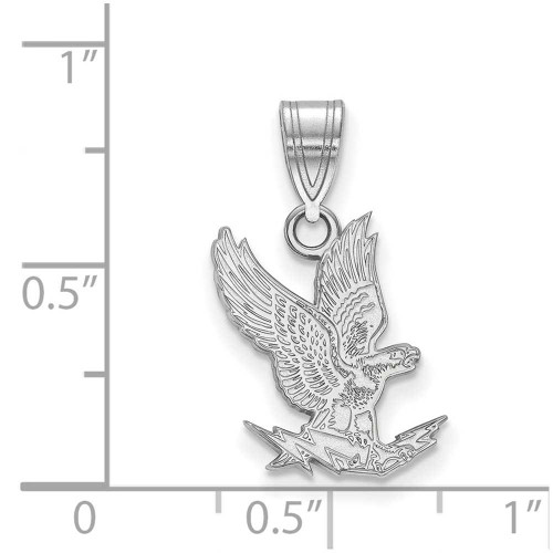 Image of 14K White Gold United States Air Force Academy Medium Pendant LogoArt (4W019USA)