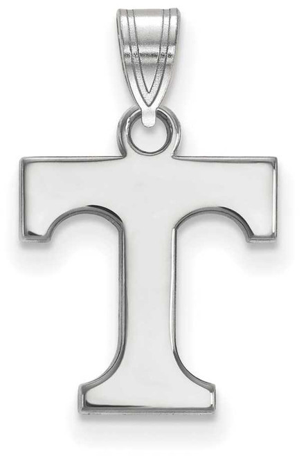 Image of 14K White Gold University of Tennessee Small Pendant by LogoArt (4W002UTN)