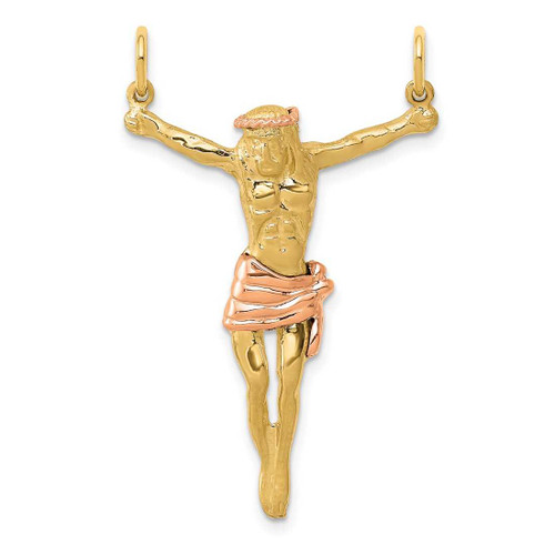 Image of 14K Yellow & Rose Gold Corpus Christi Pendant C3711