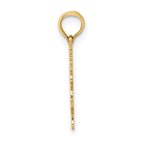 Image of 14K Yellow Gold 100% Aries Pendant