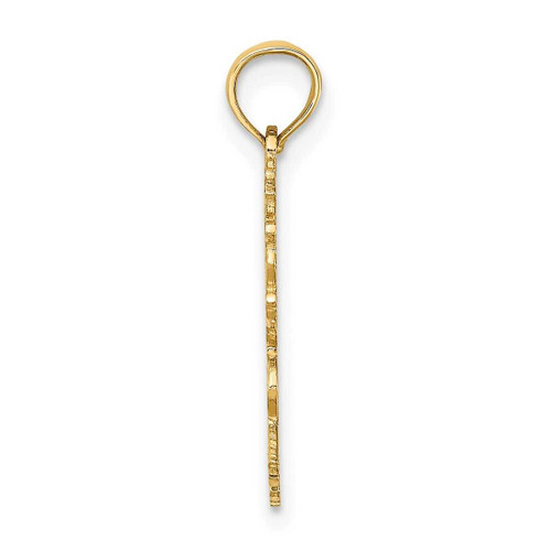 Image of 14K Yellow Gold 100% Gemini Pendant