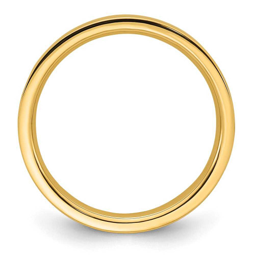 Image of 14K Yellow Gold 2.5mm Standard Flat Comfort Fit Band Ring