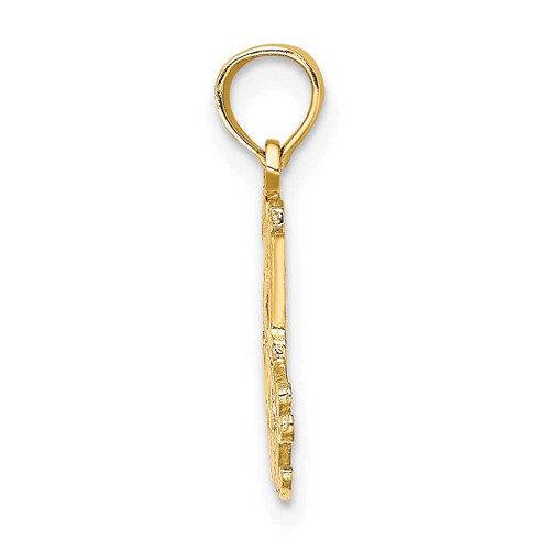 Image of 14K Yellow Gold 21 At Last Pendant