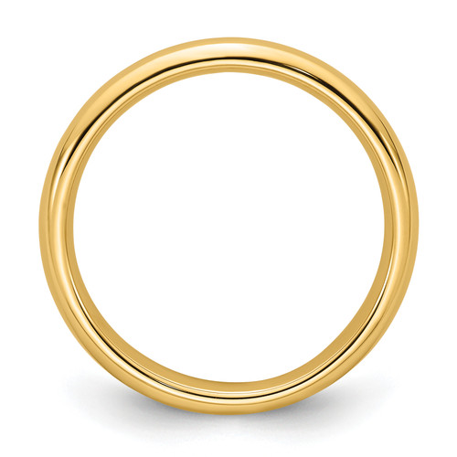 Image of 14K Yellow Gold 3mm Comfort-Fit Band Ring