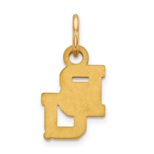 14K Yellow Gold Baylor University X-Small Pendant by LogoArt (4Y001BU)
