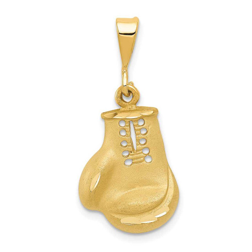 Image of 14K Yellow Gold Boxing Glove Pendant C591
