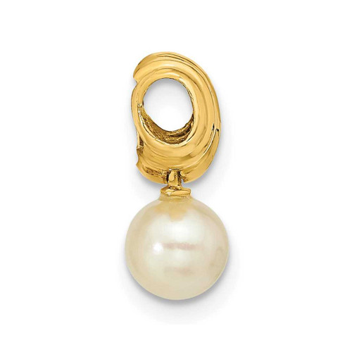 Image of 14K Yellow Gold Freshwater Cultured Pearl Pendant XCH479