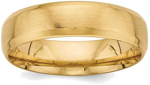 Image of 14K Yellow Gold Heavy Comfort Fit Fancy Band Ring YB111H