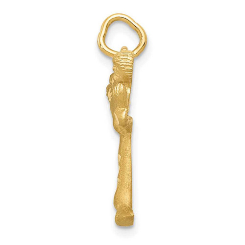 Image of 14K Yellow Gold Male Karate Charm