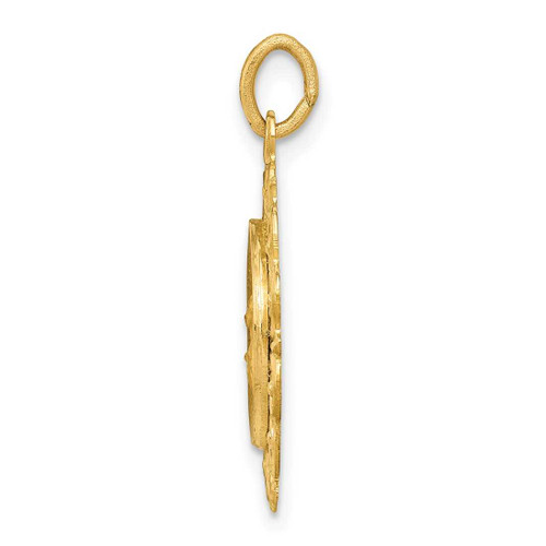 Image of 14K Yellow Gold Our Lady Of The Assumption Medal Pendant