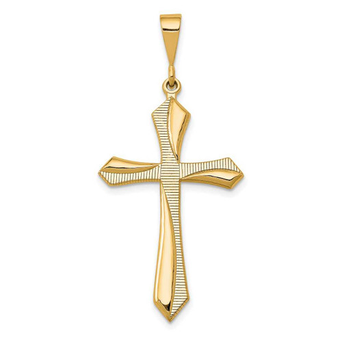 Image of 14K Yellow Gold Passion Cross Pendant CH110Y