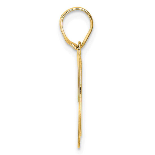 Image of 14K Yellow Gold Polished Number 19 Pendant