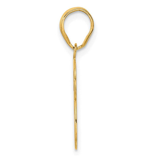 Image of 14K Yellow Gold Polished Number 33 Pendant