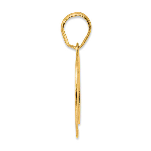 Image of 14K Yellow Gold Polished Number 69 Pendant