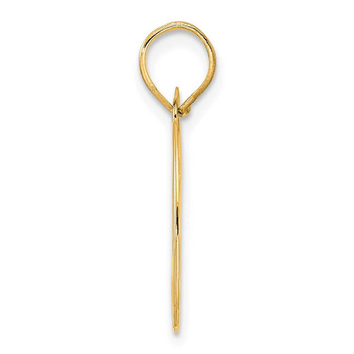 Image of 14K Yellow Gold Polished Number 80 Pendant