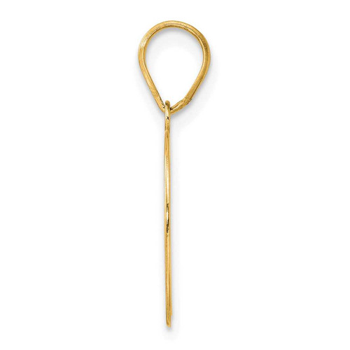 Image of 14K Yellow Gold Polished Number 90 Pendant