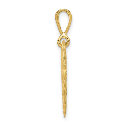 Image of 14K Yellow Gold Reversible For A Special Grandma Pendant