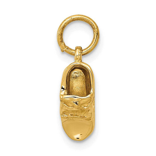 Image of 14K Yellow Gold Single Baby Shoe Charm