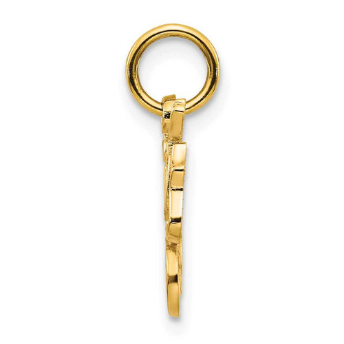 Image of 14K Yellow Gold Sister Charm