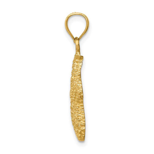 Image of 14k Yellow Gold Starfish Pendant