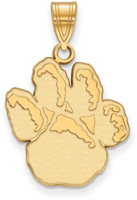 Image of 14K Yellow Gold University of Pittsburgh Large Pendant by LogoArt (4Y044UPI)