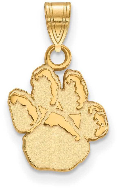 Image of 14K Yellow Gold University of Pittsburgh Small Pendant by LogoArt (4Y042UPI)