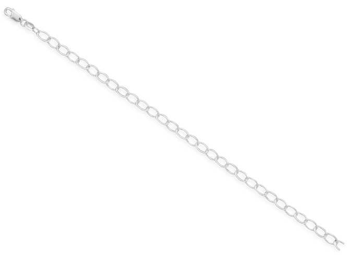 Image of 16" 080 Open Cable Chain Necklace (4.8mm) 925 Sterling Silver - LIMITED STOCK