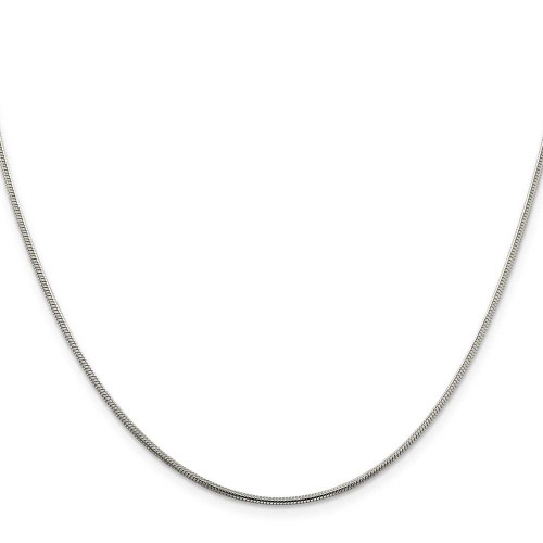 Image of 16" Sterling Silver 1.5mm Snake Chain Necklace