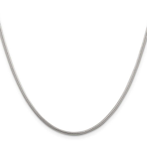 Image of 16" Sterling Silver 1.6mm Round Snake Chain Necklace