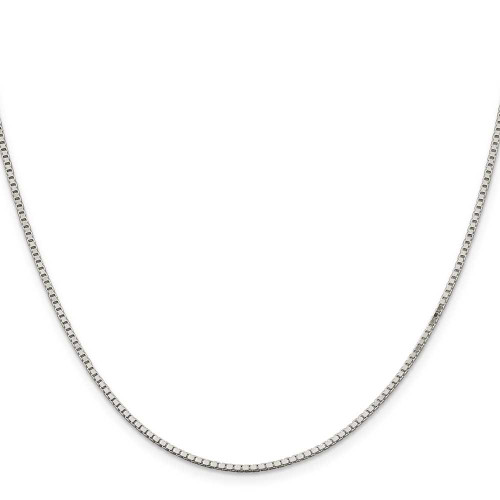 Image of 18" Sterling Silver 1.5mm Box Chain Necklace
