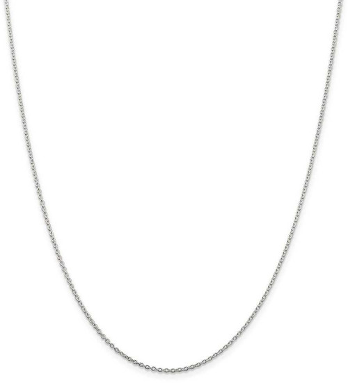 Image of 18" Sterling Silver 1.5mm Cable Chain Necklace