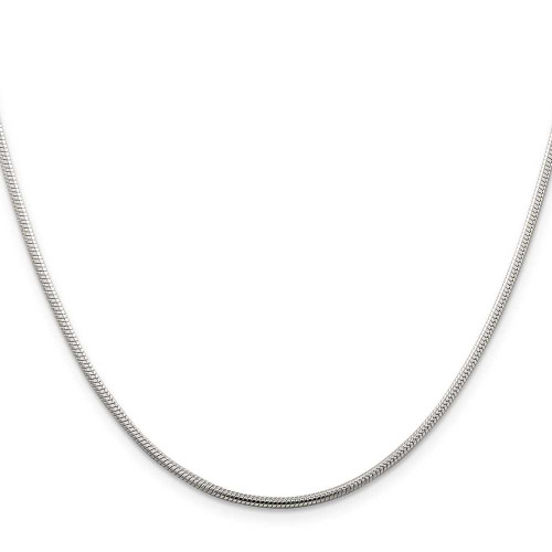 Image of 18" Sterling Silver 1.75mm Snake Chain Necklace